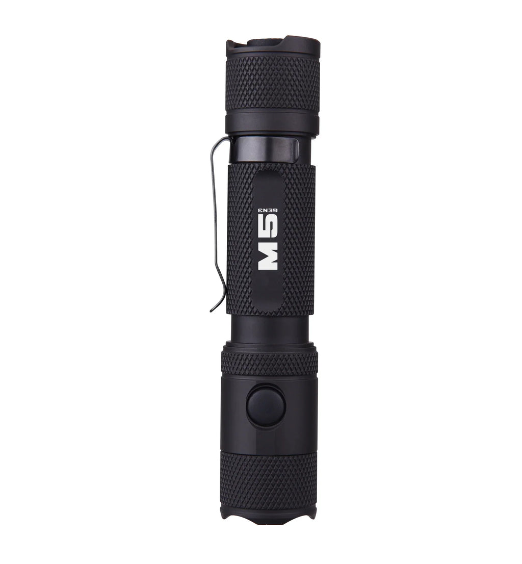 Powertac M5 Gen3 Flashlight – 2,030 Lumens for Road, Home & Family Emergencies