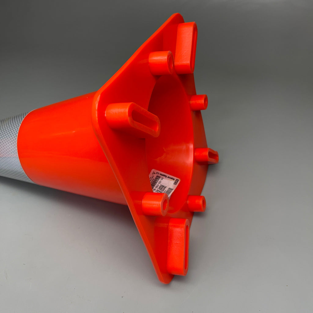 18" Reflective Traffic Cones 4-Pack – Roadside Safety for Your Car, Home & Family