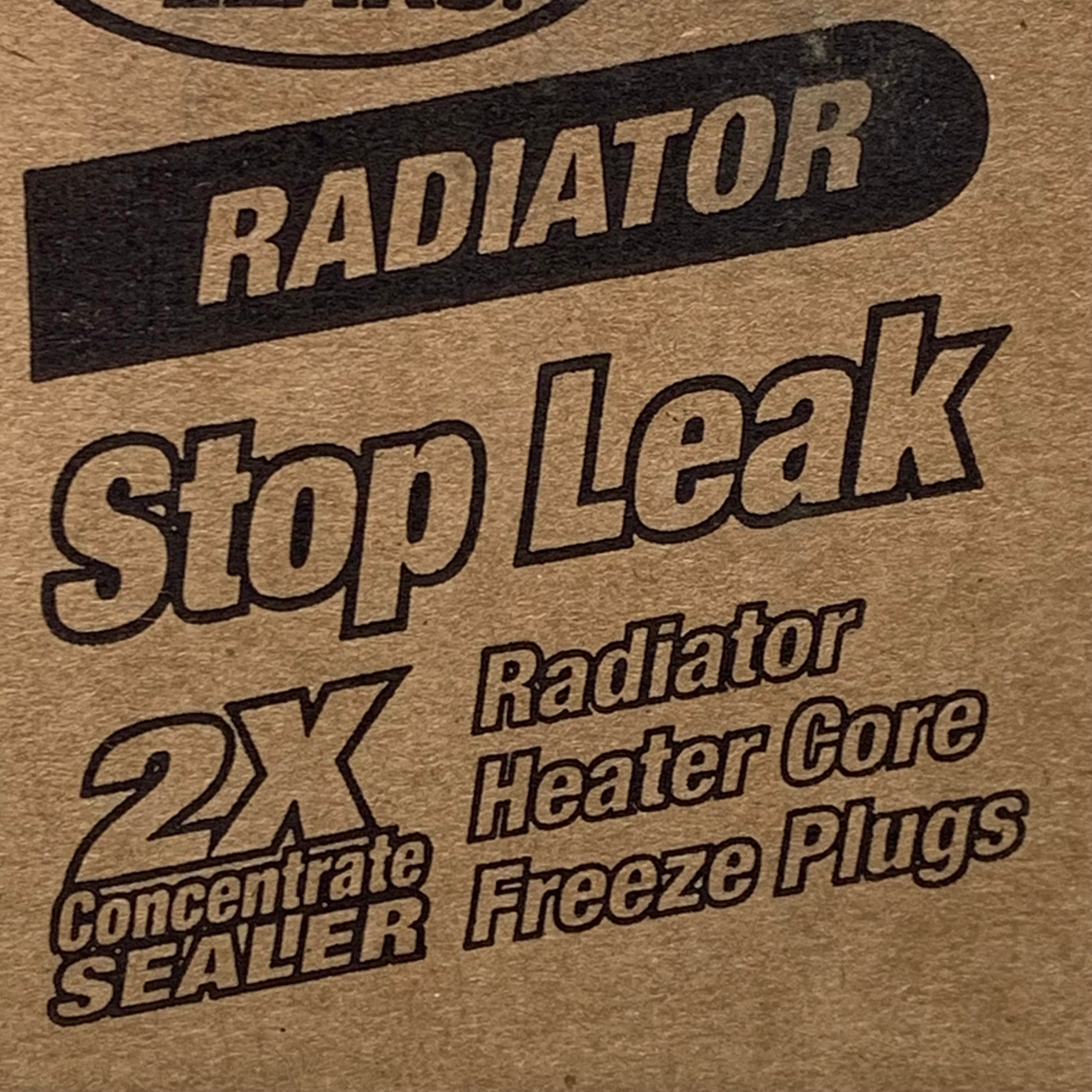 Bar's Leaks Radiator Stop Leak 2X Concentrate – 6-Pack | Emergency Coolant Sealer for Family Road Trips