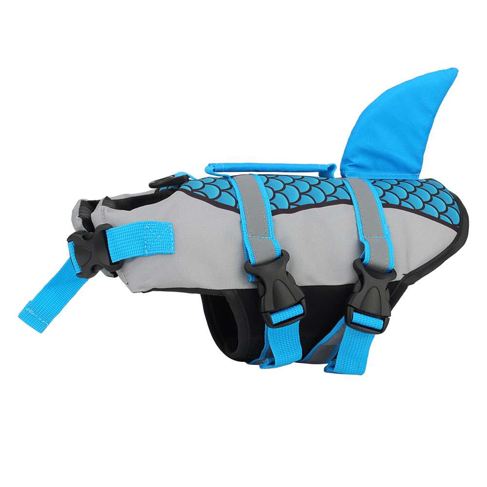 Dog Life Jacket Vest – High Buoyancy EPE Float, Rescue Handle, Leash Ring | Pet Water Safety for Swimming, Boating & Family Adventures