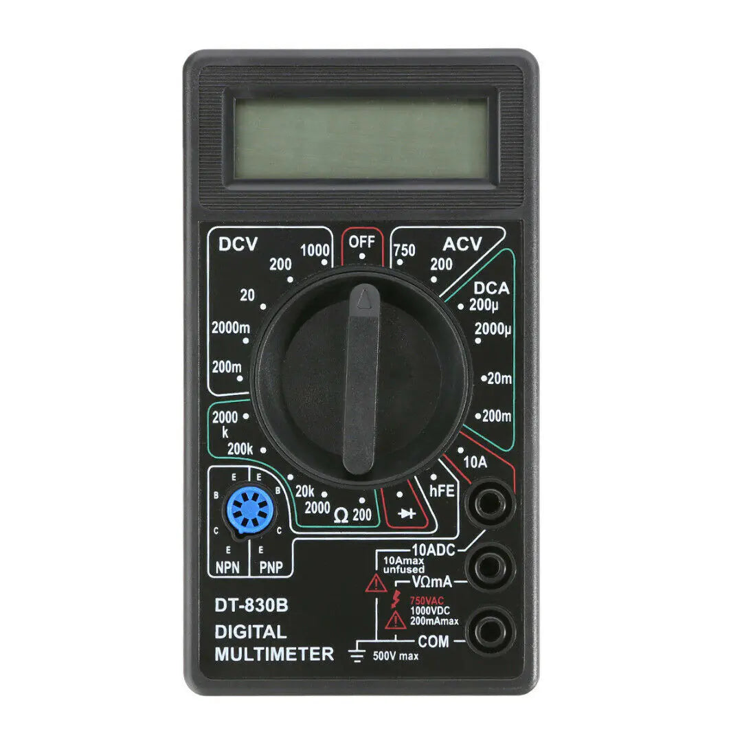 7-Function Digital Multimeter – Essential Electrical Safety Tool for Family Road Trips & Home