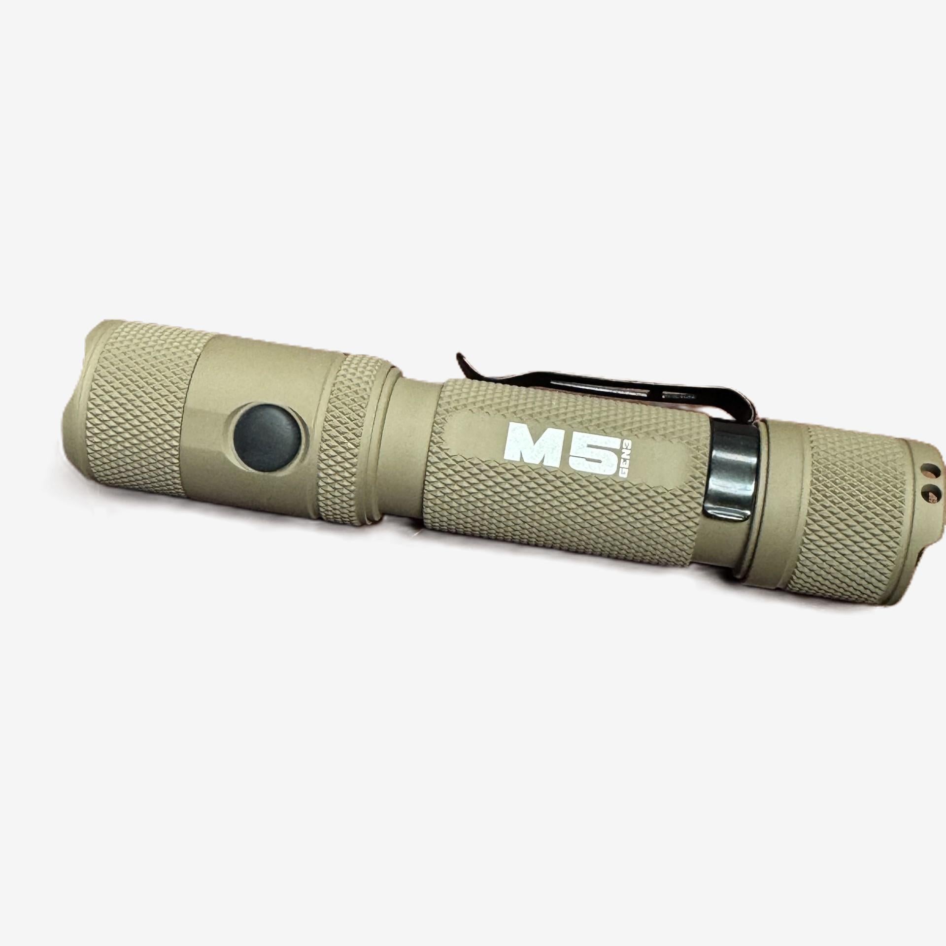 Powertac M5 Gen3 Flashlight – 2,030 Lumens for Road, Home & Family Emergencies