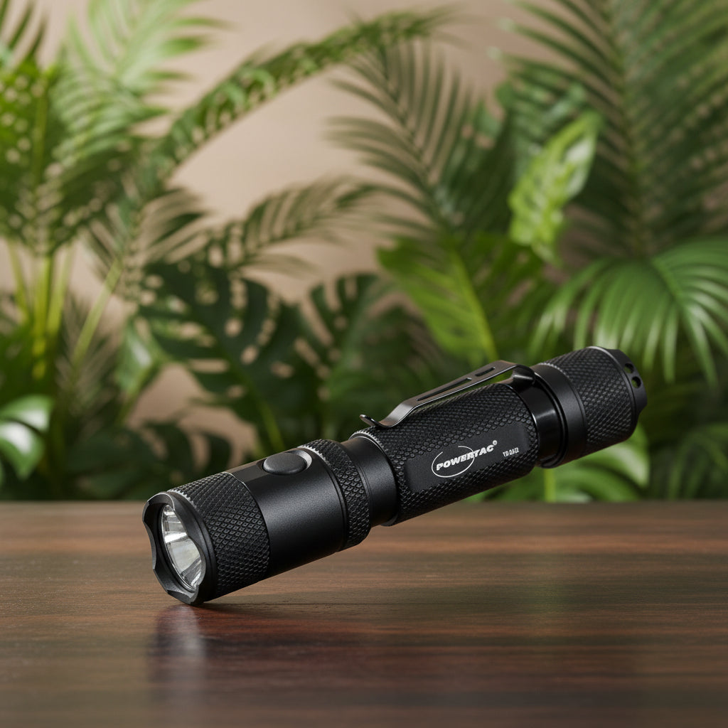 Powertac M5 Gen3 Flashlight – 2,030 Lumens for Road, Home & Family Emergencies