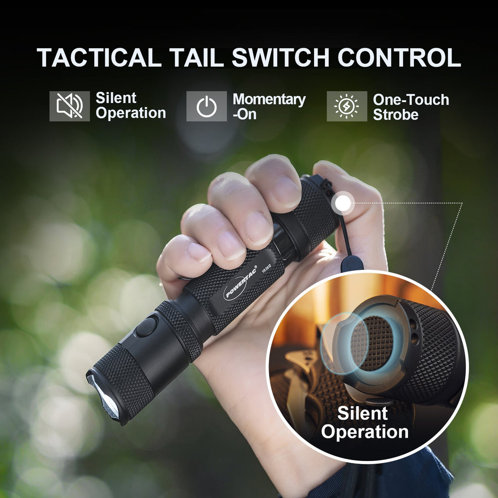 Powertac M5 Gen3 Flashlight – 2,030 Lumens for Road, Home & Family Emergencies