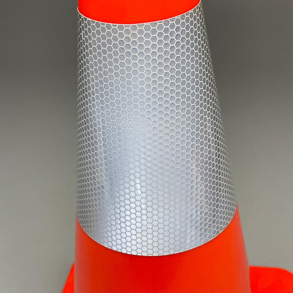 18" Reflective Traffic Cones 4-Pack – Roadside Safety for Your Car, Home & Family