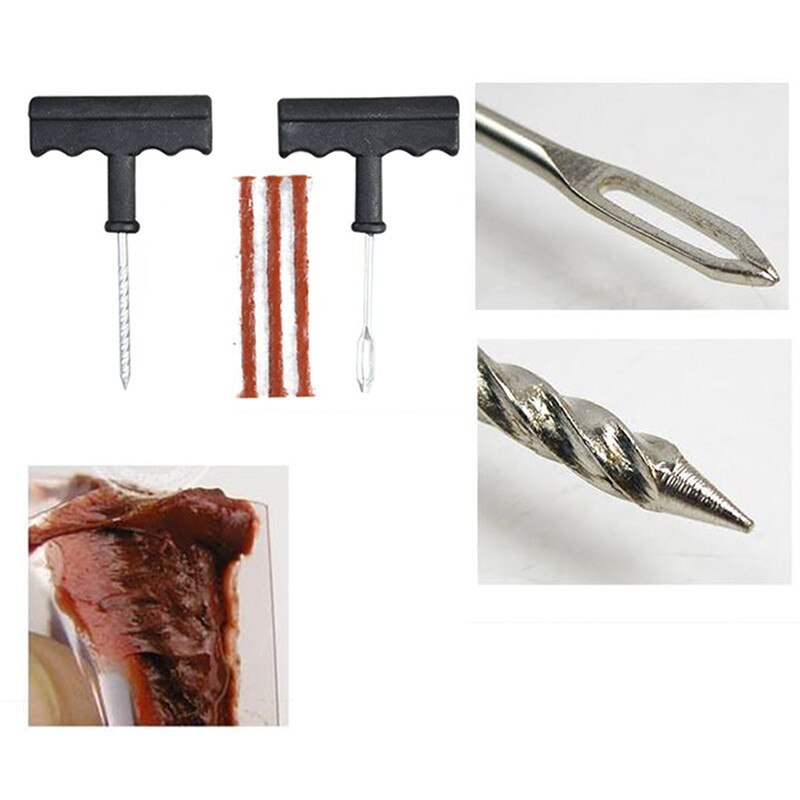 Emergency Tubeless Tire Repair Kit – Fix a Flat Fast for Cars, Trucks & Motorcycles