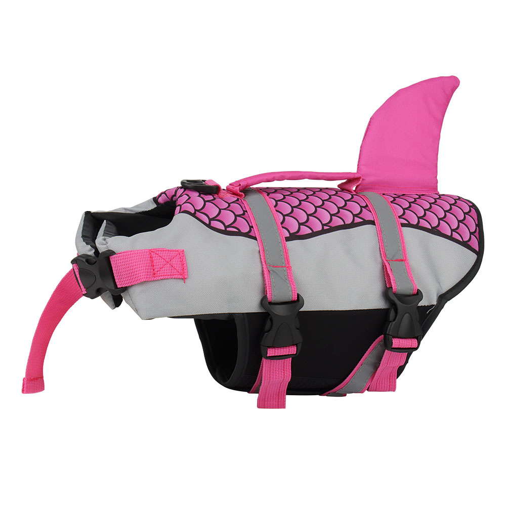 Dog Life Jacket Vest – High Buoyancy EPE Float, Rescue Handle, Leash Ring | Pet Water Safety for Swimming, Boating & Family Adventures