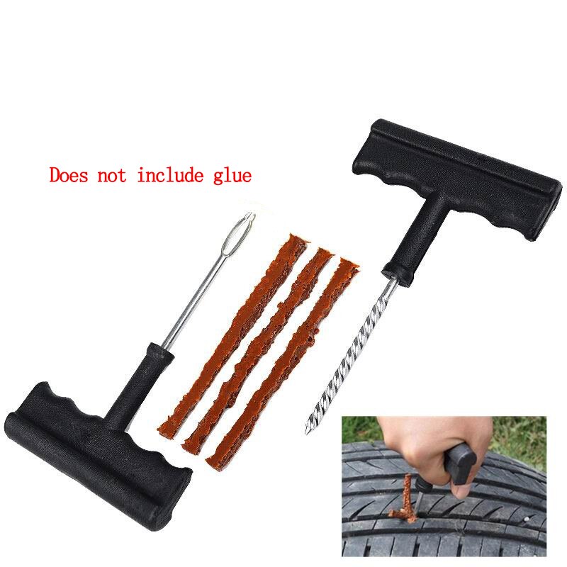 Emergency Tubeless Tire Repair Kit – Fix a Flat Fast for Cars, Trucks & Motorcycles