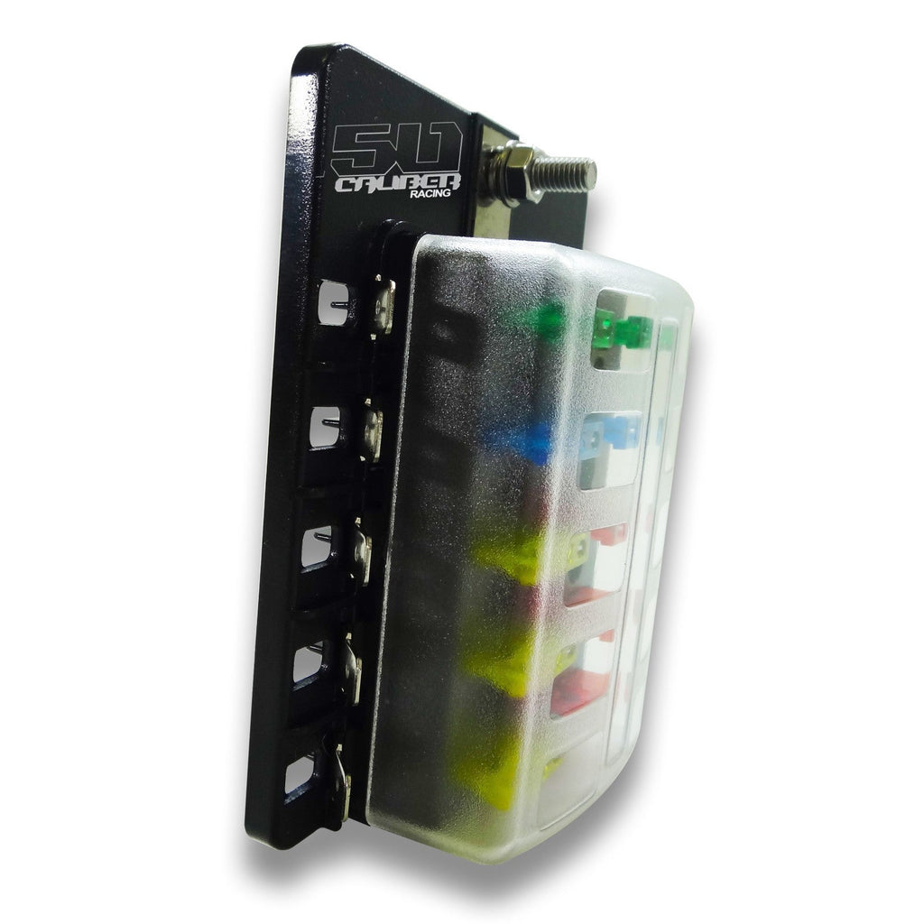 10-Way Blade Fuse Box with LED Indicators – Universal 12V/24V Circuit Distribution Block | Cars, Trucks, Boats, RVs & Off-Road Vehicles