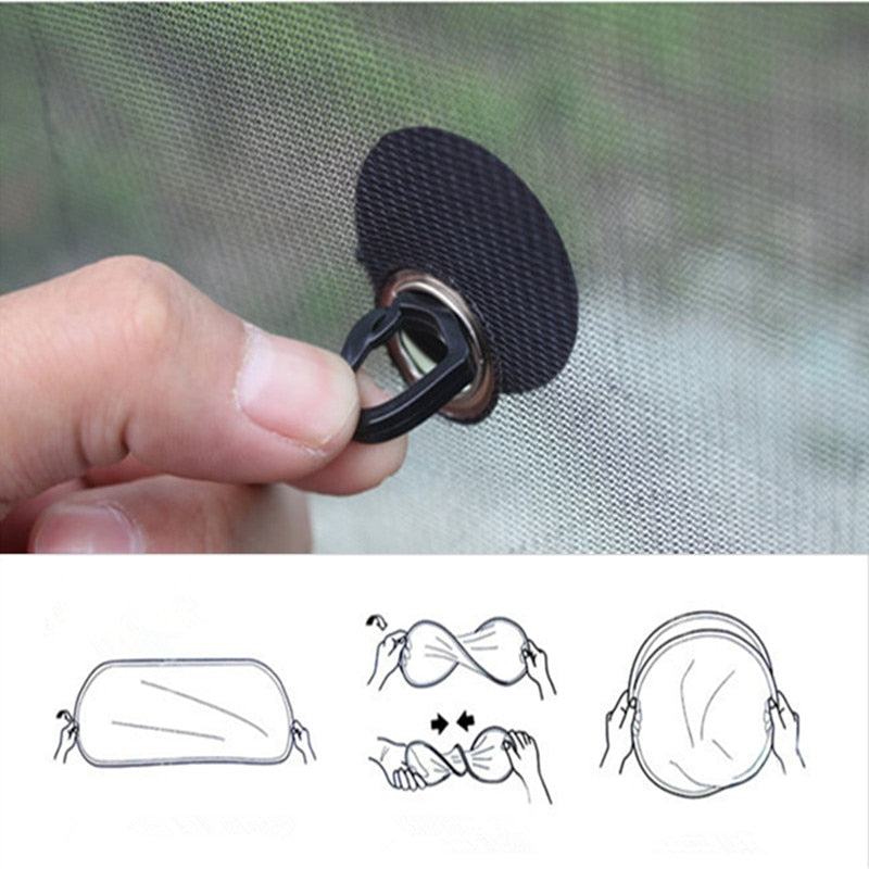 Car Side Window Sunshade 2-Pack – UV & Heat Protection for Kids, Pets & Family Road Trips