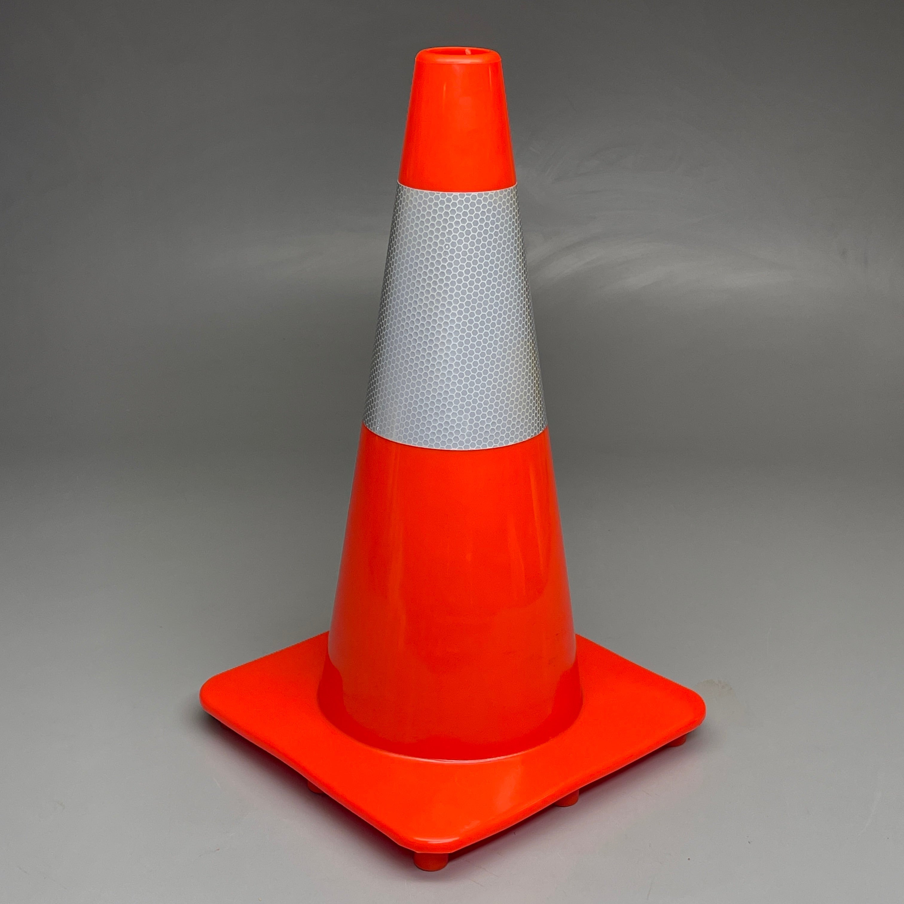 18" Reflective Traffic Cones 4-Pack – Roadside Safety for Your Car, Home & Family