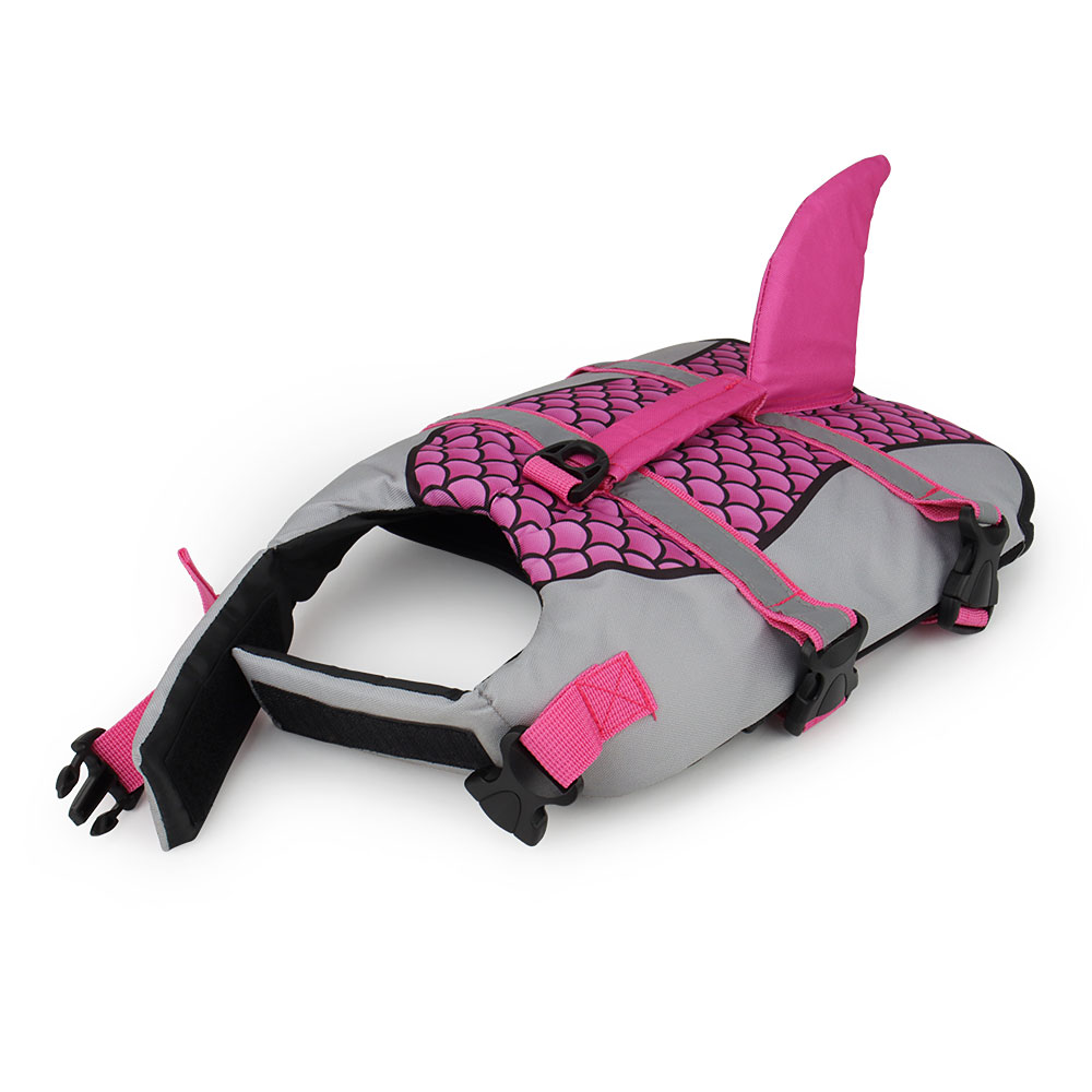 Dog Life Jacket Vest – High Buoyancy EPE Float, Rescue Handle, Leash Ring | Pet Water Safety for Swimming, Boating & Family Adventures