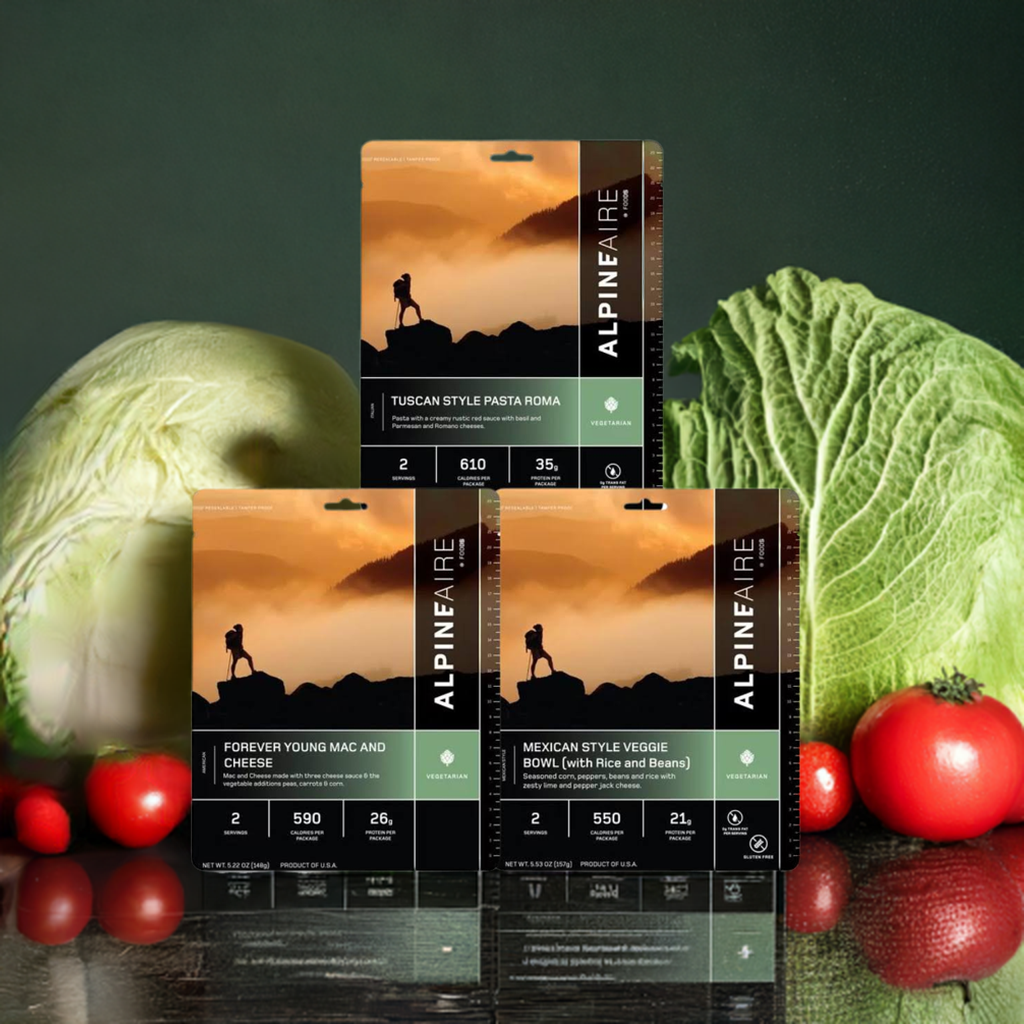AlpineAire 7-Day Emergency Food Bundle – 21 Pouches, 42 Servings | Family Disaster Preparedness Meal Kit