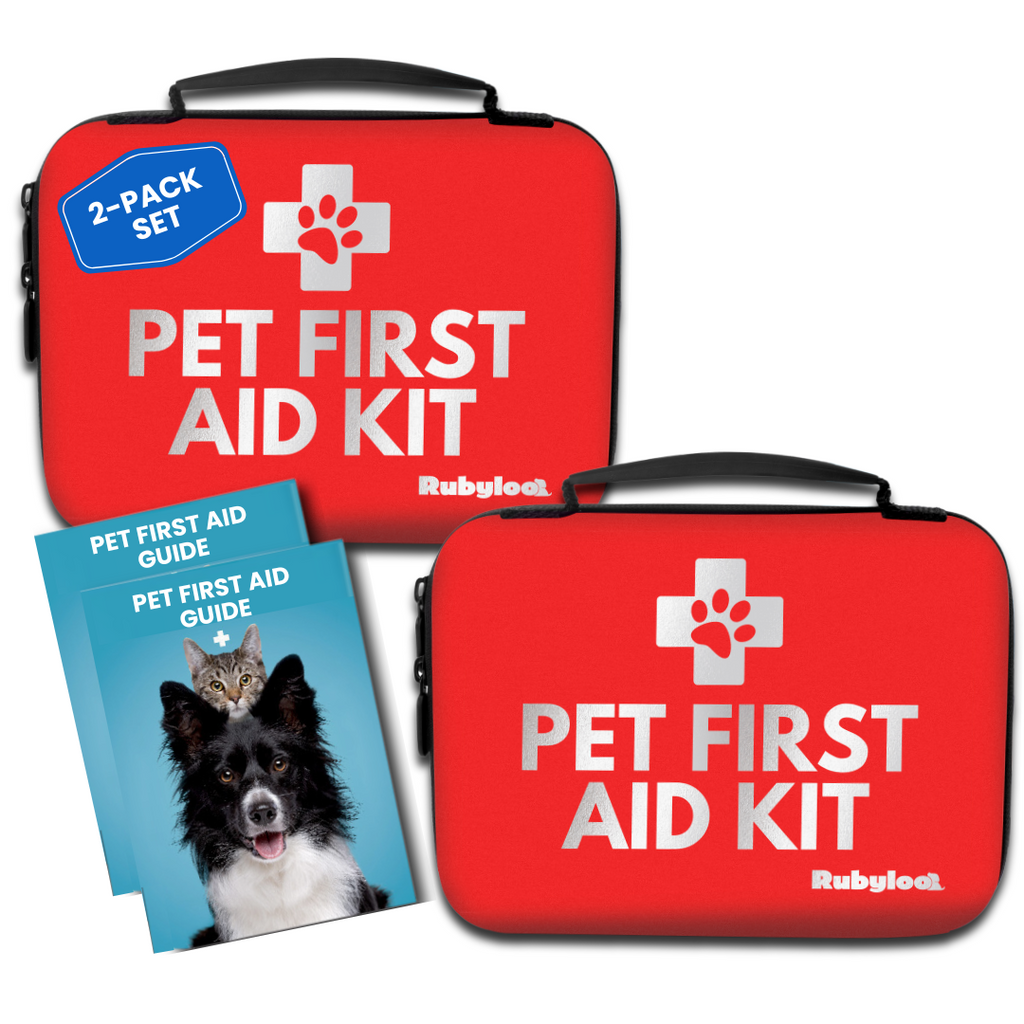 Pet First Aid Kit for Dogs & Cats – Vet-Approved, Field-Tested Essentials with First Aid Guide | Hiking, Camping, Road Trips & Emergency Preparedness