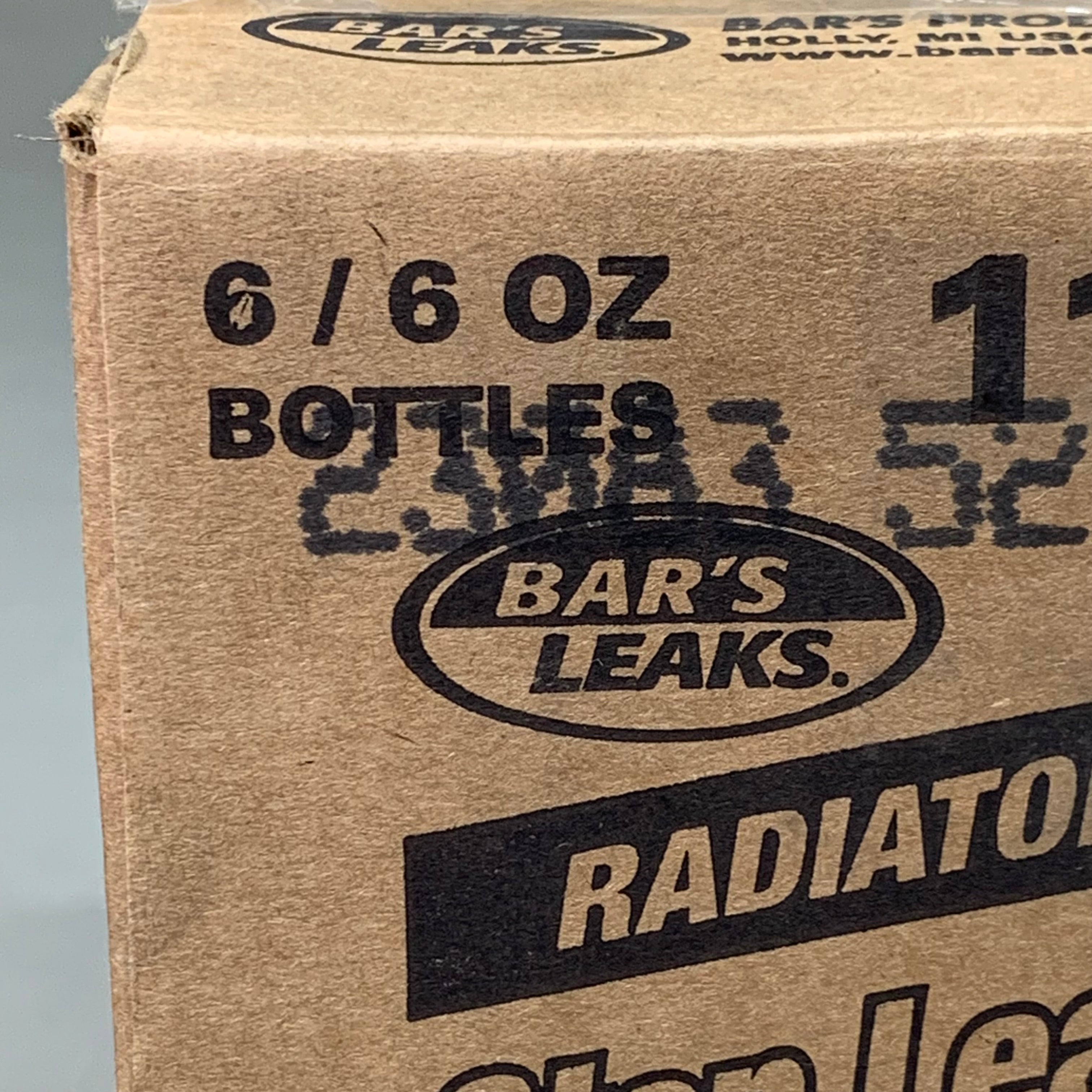 Bar's Leaks Radiator Stop Leak 2X Concentrate – 6-Pack | Emergency Coolant Sealer for Family Road Trips
