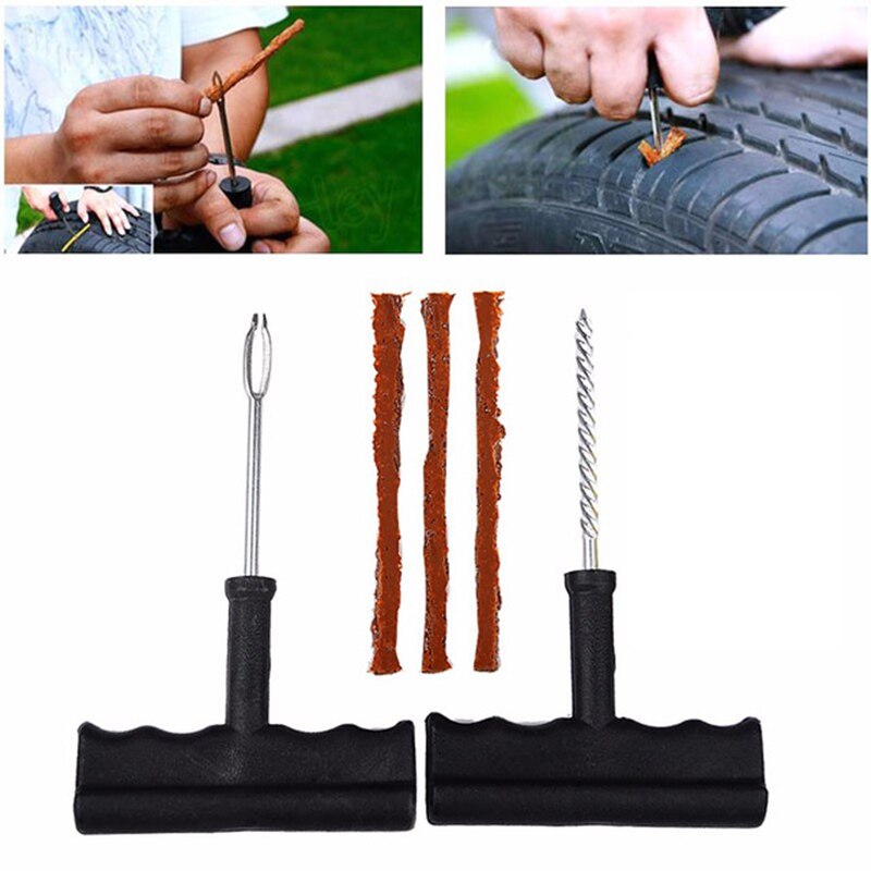 Emergency Tubeless Tire Repair Kit – Fix a Flat Fast for Cars, Trucks & Motorcycles