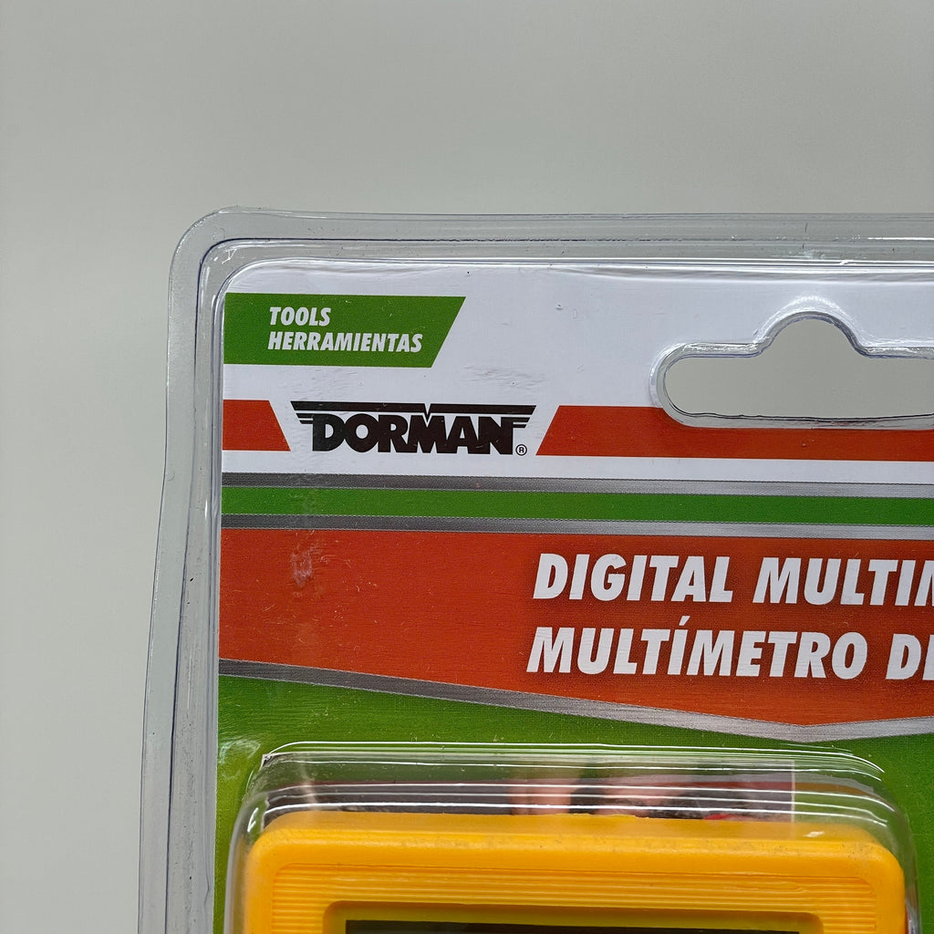 DORMAN Digital Multimeter – UL-Rated Safety Tool for Family Road Trips & Home Emergencies