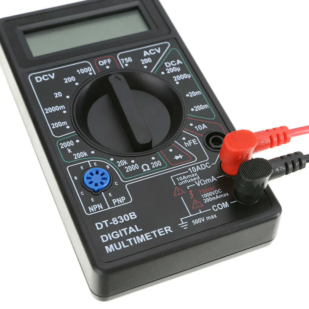 7-Function Digital Multimeter – Essential Electrical Safety Tool for Family Road Trips & Home