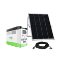 Nature's Generator Lithium 1800 Solar Generator – 1800W Pure Sine Wave, LiFePO₄ Battery, Solar Panel Included | Home Backup, RV & Family Emergency Power