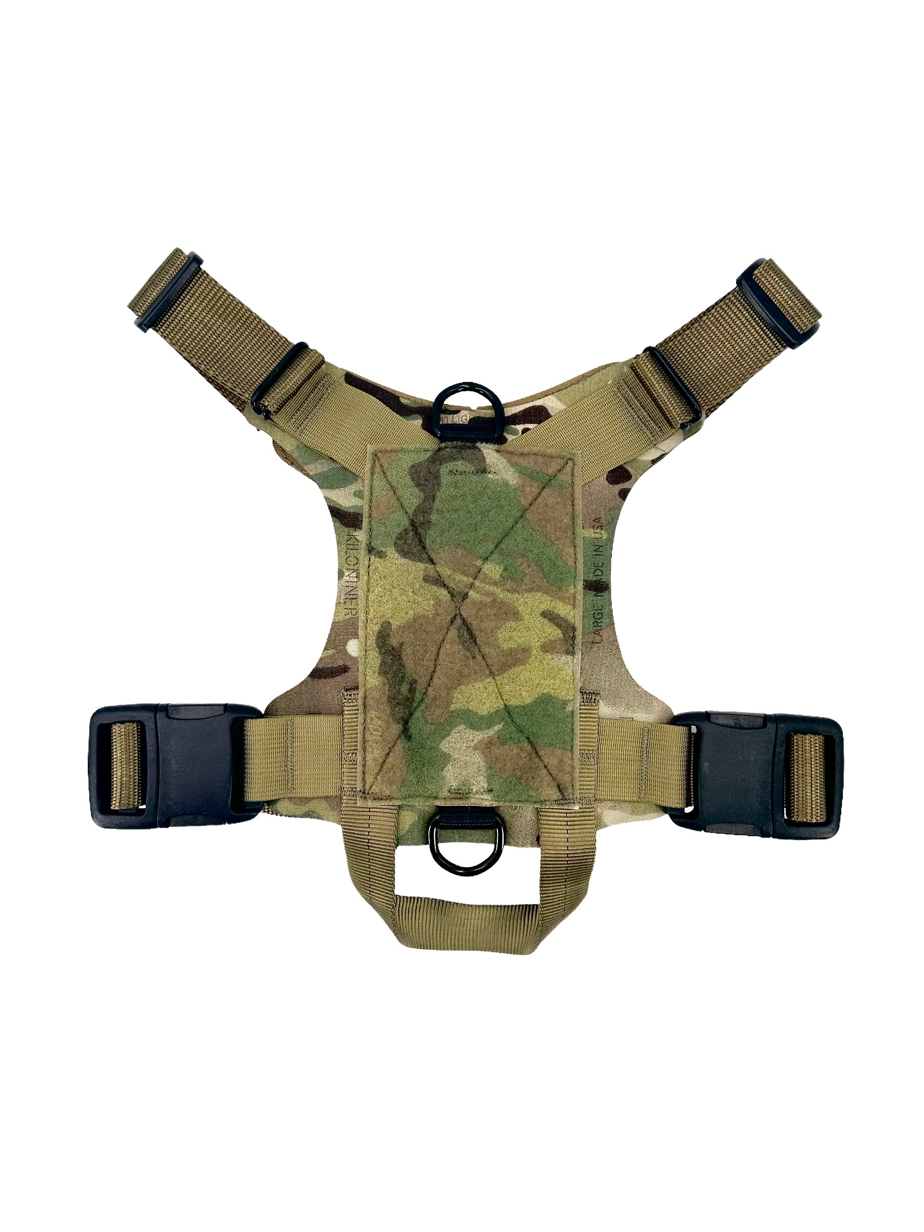 K9R M1 LightSpeed Dog Harness – Large | Made in USA, Lifetime Warranty, 5-Point Adjustment, 3 Leash Points | Adventure, Working & Training Harness
