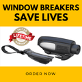2-in-1 Emergency Window Breaker & Seatbelt Cutter – Essential Escape Tool for Every Family Vehicle