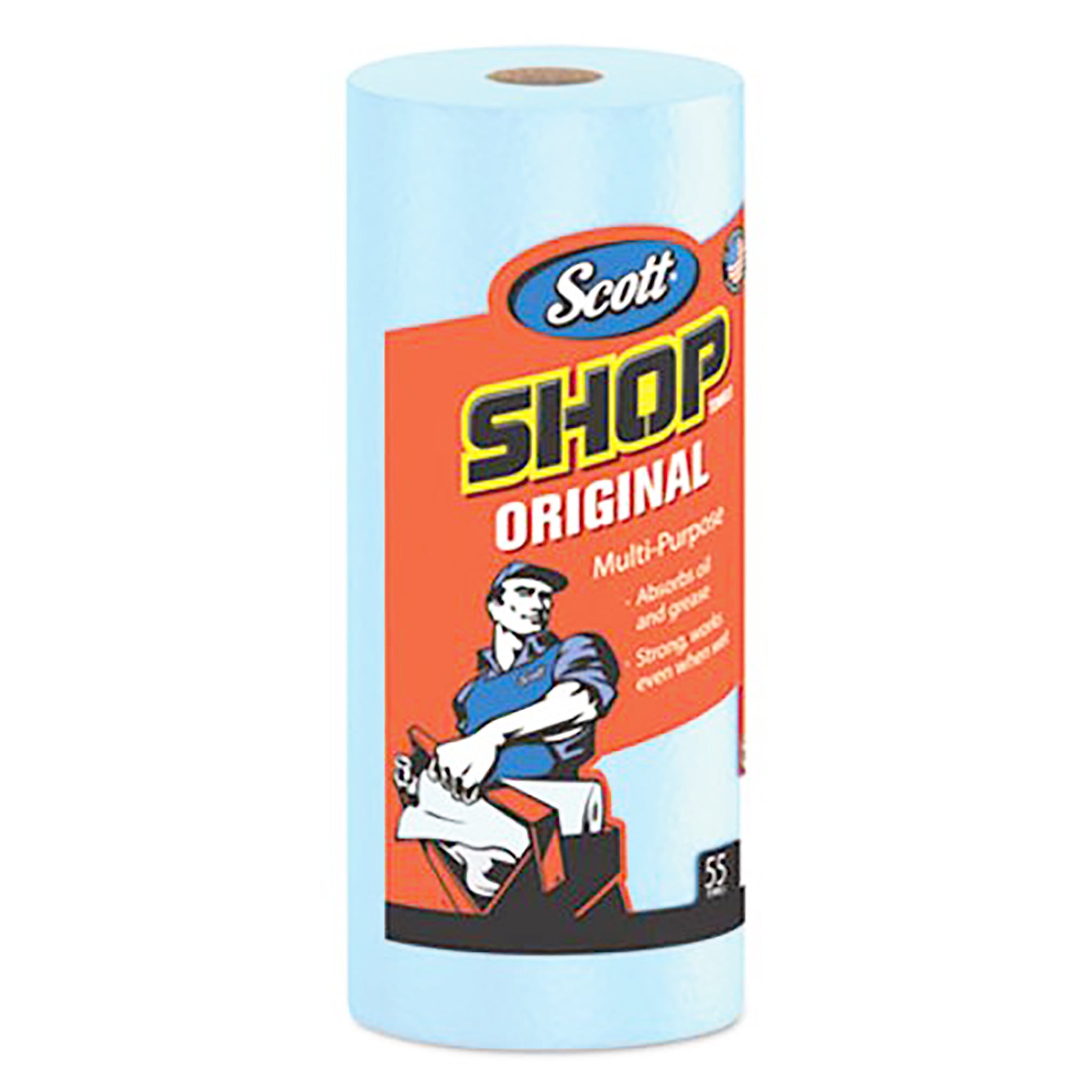 Loctite Blue Shop Towels – Heavy-Duty Cleaning Cloths for Roadside Repairs, Car Maintenance & Camping