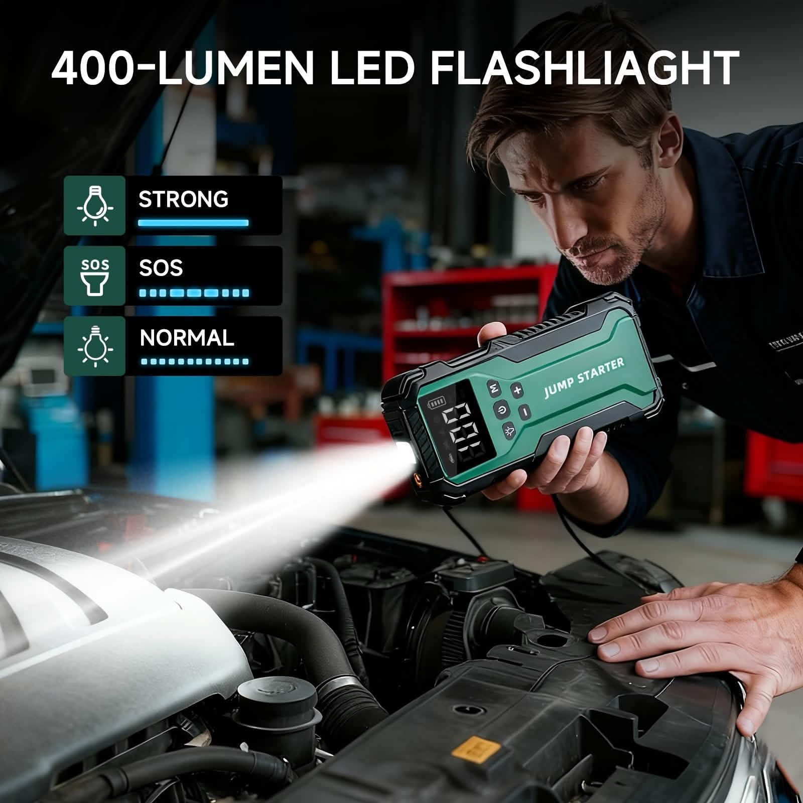 "7-in-1 Emergency Car Jump Starter (Every Dad Should Have This)"
