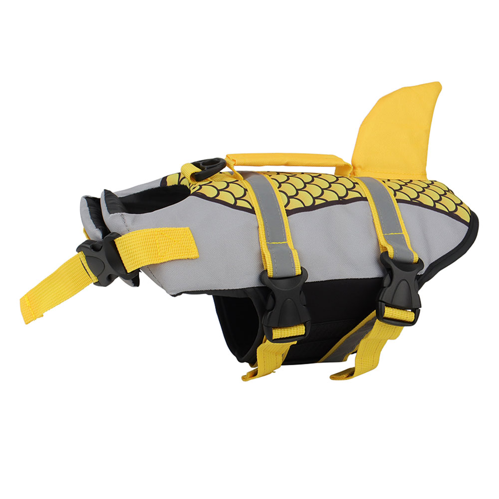 Dog Life Jacket Vest – High Buoyancy EPE Float, Rescue Handle, Leash Ring | Pet Water Safety for Swimming, Boating & Family Adventures