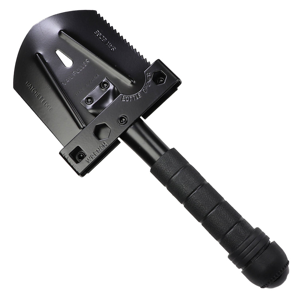 Compact Folding Survival Shovel – Multi-Function Tool with Compass & Survival Kit for Camping, Off-Road & Emergency Preparedness