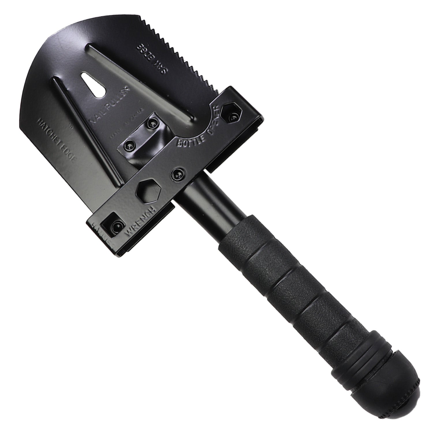 Compact Folding Survival Shovel – Multi-Function Tool with Compass & Survival Kit for Camping, Off-Road & Emergency Preparedness