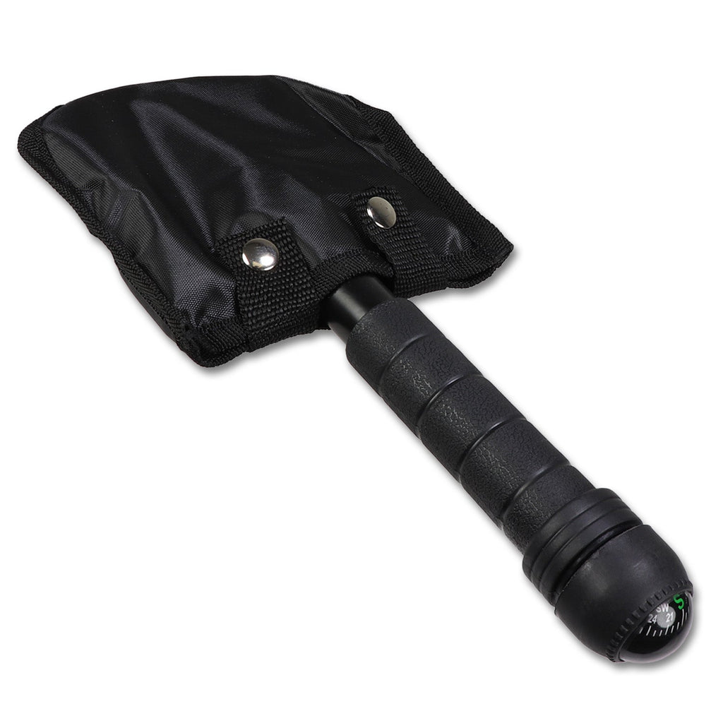 Compact Folding Survival Shovel – Multi-Function Tool with Compass & Survival Kit for Camping, Off-Road & Emergency Preparedness