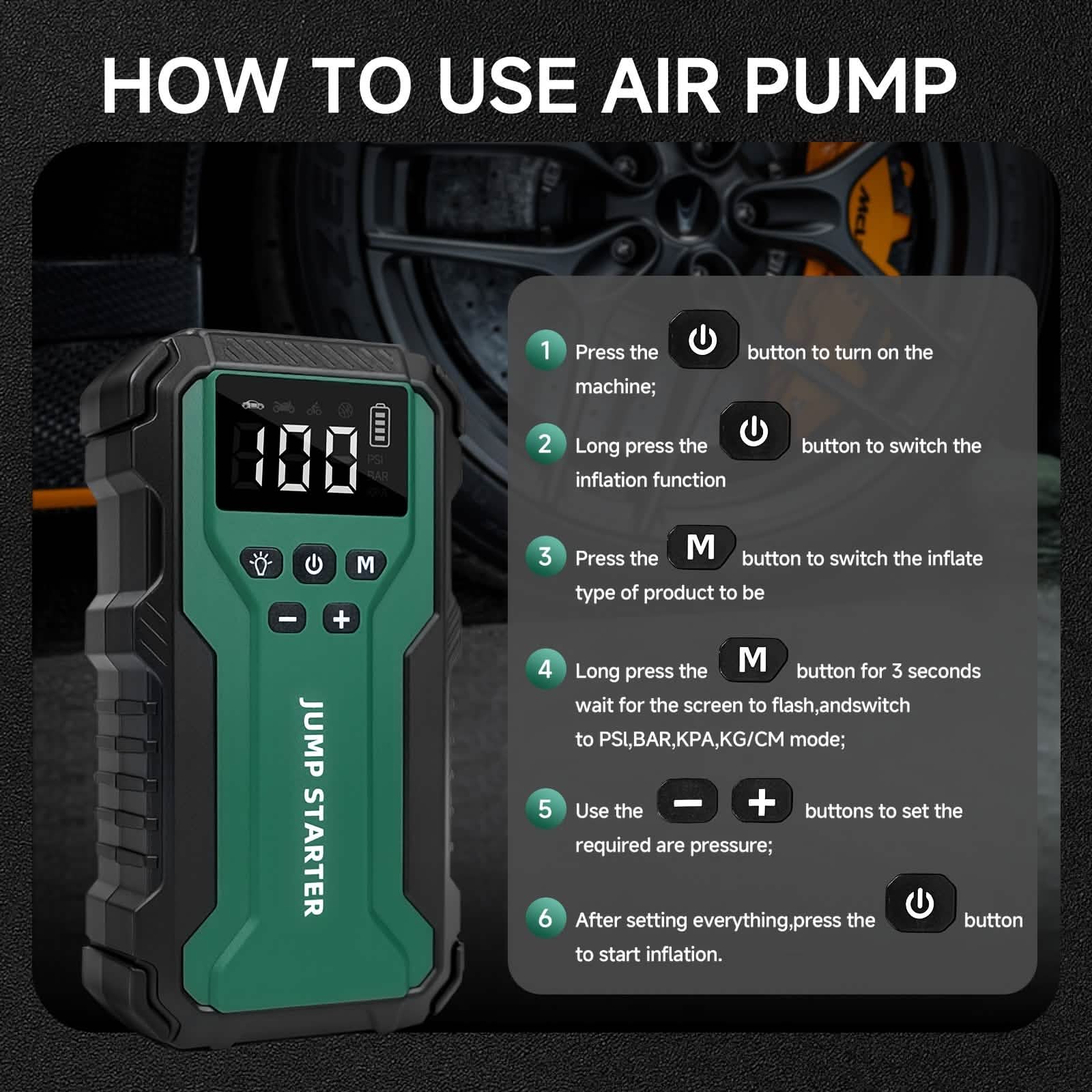 "7-in-1 Emergency Car Jump Starter (Every Dad Should Have This)"