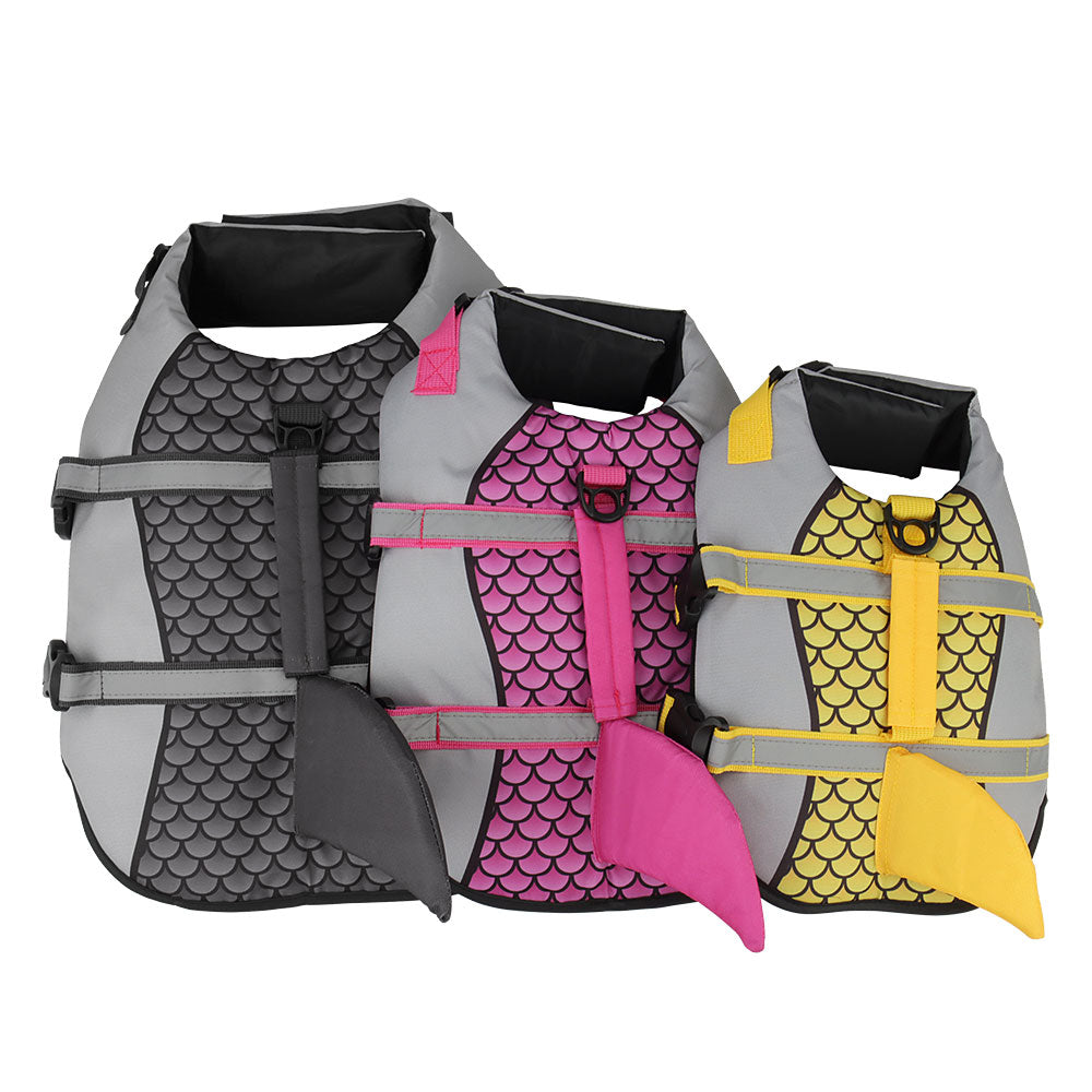Dog Life Jacket Vest – High Buoyancy EPE Float, Rescue Handle, Leash Ring | Pet Water Safety for Swimming, Boating & Family Adventures