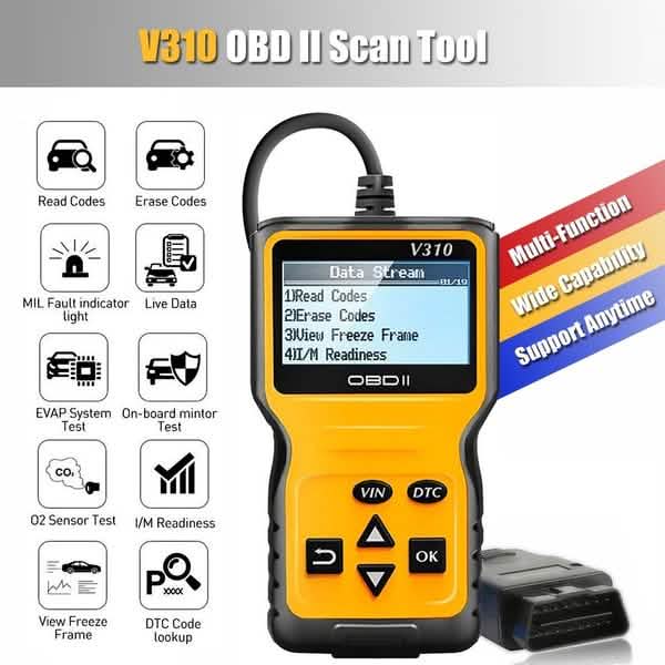 OBD2 Car Diagnostic Scanner – Read & Clear Engine Codes Before They Strand Your Family