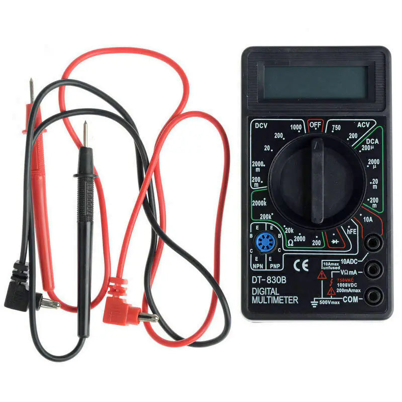 7-Function Digital Multimeter – Essential Electrical Safety Tool for Family Road Trips & Home