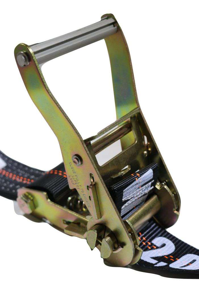 4-Pack Axle Strap & Ratchet Tow Strap Kit for Car Haulers | BLACK