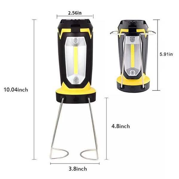 Rechargeable LED Work Light – 1,000 Lumens for Roadside Repairs, Camping & Family Emergencies