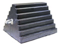 9 lb Heavy-Duty Rubber Wheel Chock – Non-Slip Vehicle Safety Block for RV, Truck, Trailer & Roadside Use